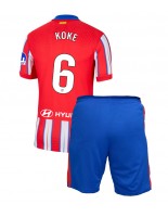 Atletico Madrid Koke #6 Hjemmedraktsett Barn 2024-25 Korte ermer (+ bukser)